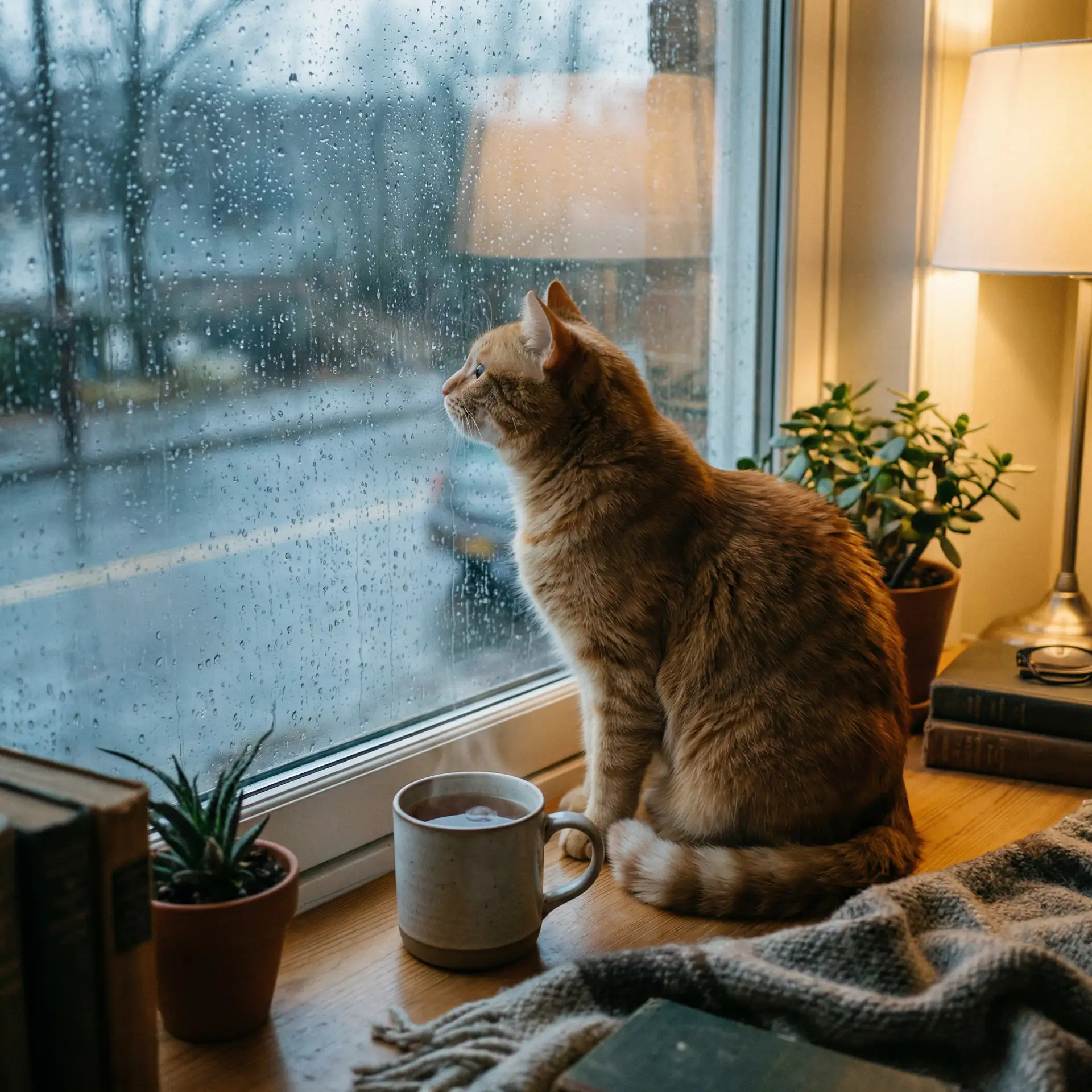 猫咪望着窗外的雨 - 波多野结衣番号大全